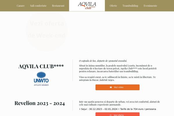 aqvilaclub.ro site used Aqvila