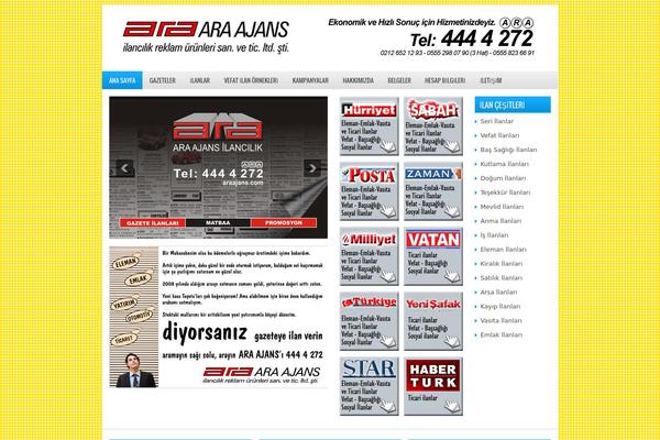 araajans.com site used Netpress