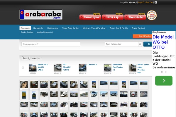arabaraba.com site used Arabaraba