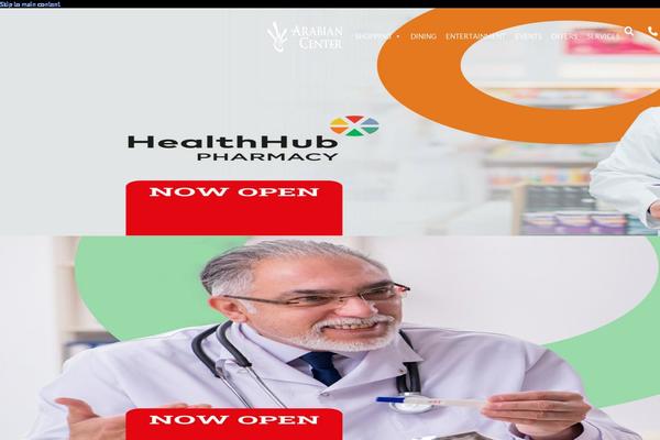 arabiancenter.com site used Arabian-center