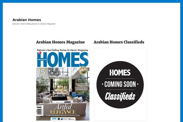 arabianhomes.co site used fMagazine