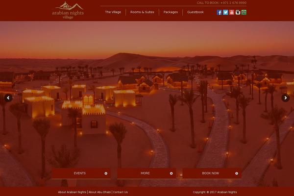 arabiannightsvillage.com site used Arabiannightsvillage