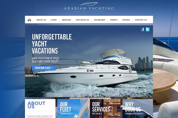 arabianyachting.com site used Yacht