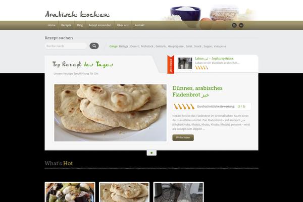 arabisch-kochen.de site used Arabischkochen