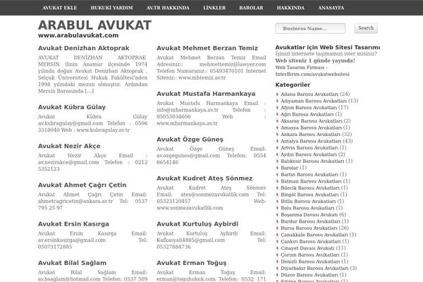 arabulavukat.com site used Directory