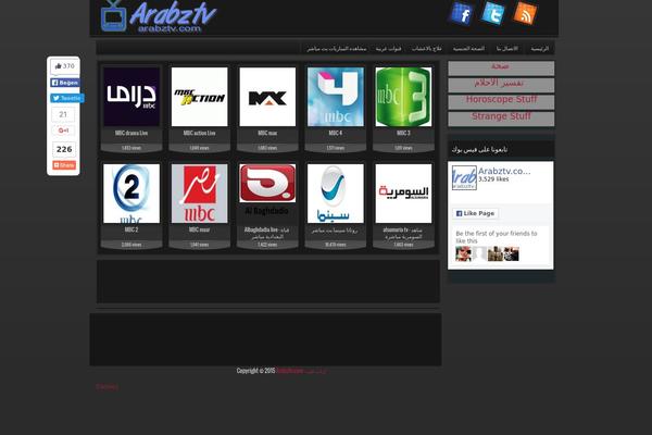 arabztv.com site used Rest