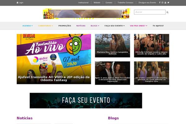 aracajufest.com.br site used Wordpress-r2