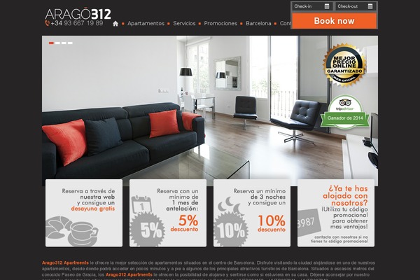 arago312.com site used Bootstrap-basic-luxury