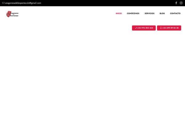 BeTheme Child theme site design template sample