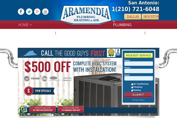 aramendia.com site used Aramendia