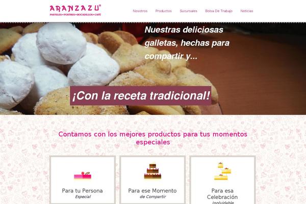 aranzazu.com site used Aranzazu