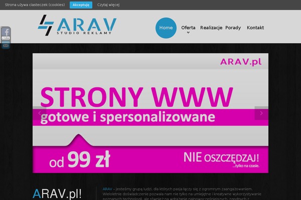 arav.pl site used Arav