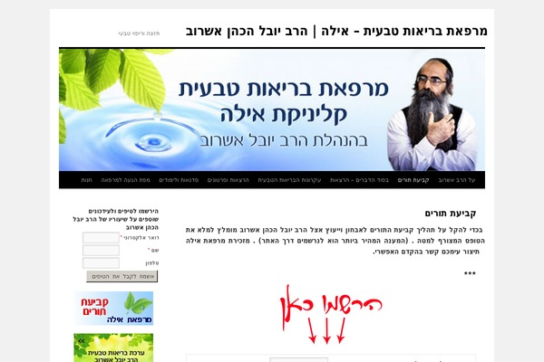 Twenty Ten theme site design template sample