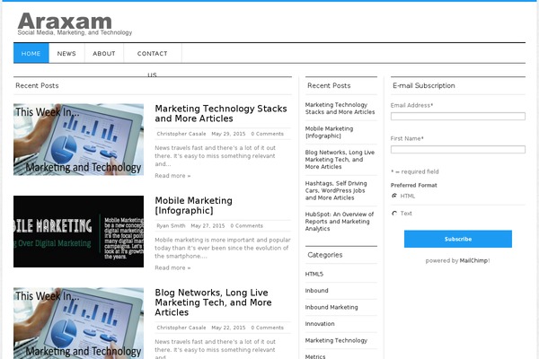 araxam.com site used Sliver-mag-lite