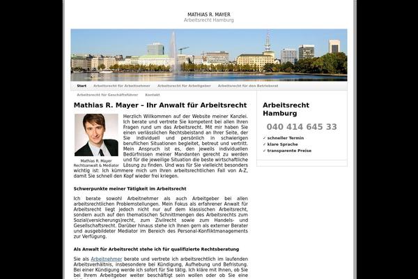 arbeitsrecht-mediation.com site used Arbeitsrecht-mediation.com