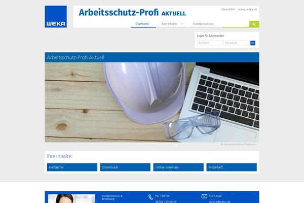 arbeitsschutz-aktuell.com site used Wpmu1