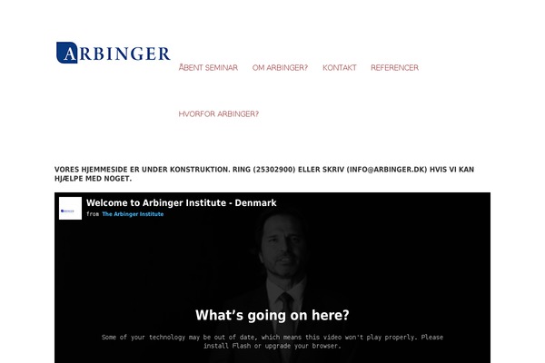 arbinger.dk site used Arbinger-child