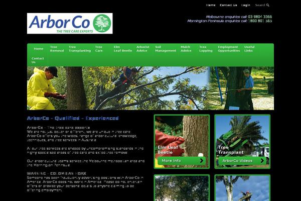arborco.com.au site used Arborco