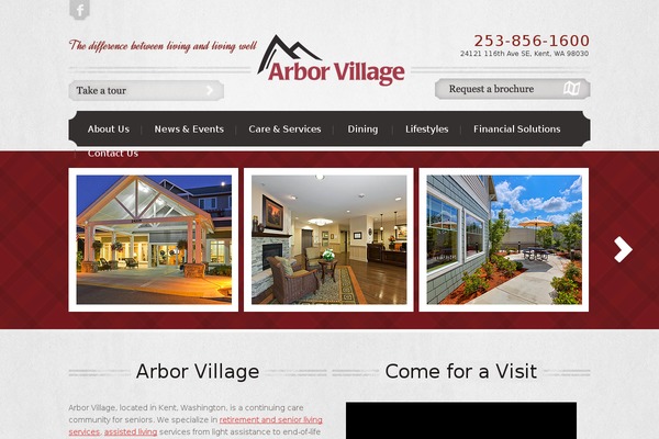 arborvillage.us site used Theme1433