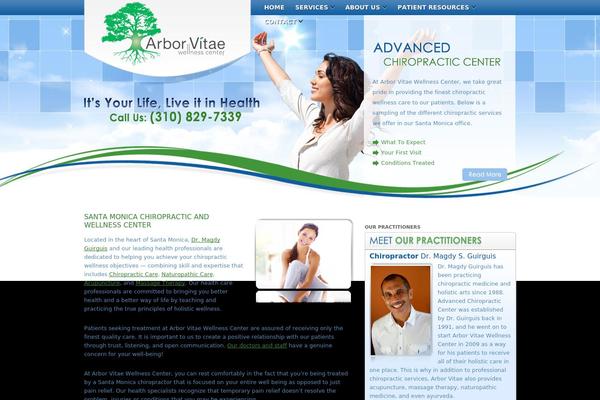 arborvitaewellness.com site used Arbor