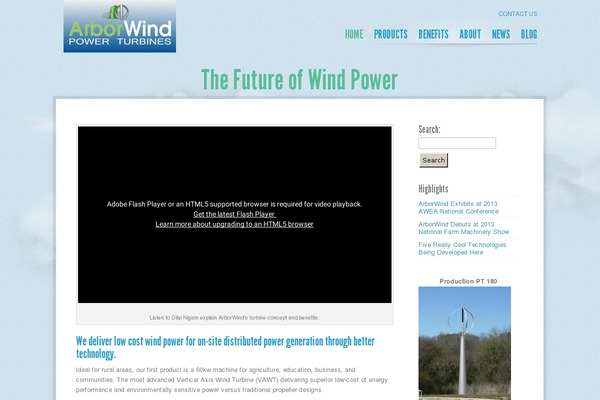 arborwind.com site used Arbor-winds-divi-child