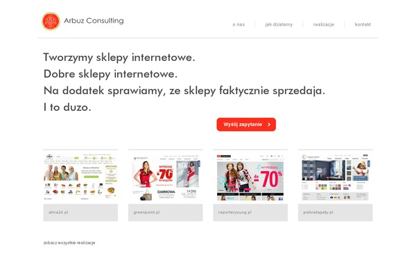 arbuzconsulting.pl site used Arbuz