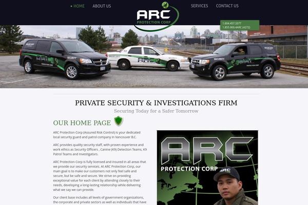 arc-corp.ca site used Arc-security