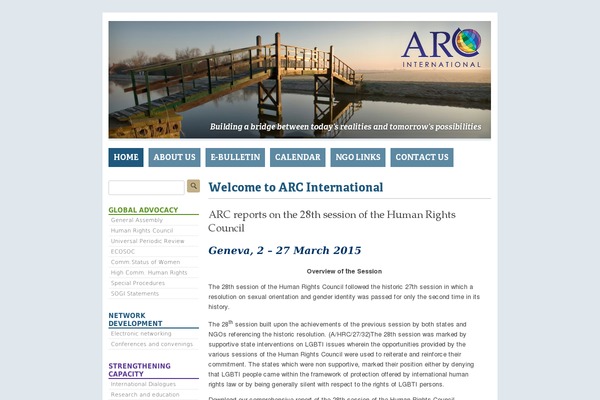arc-international.net site used Arctheme