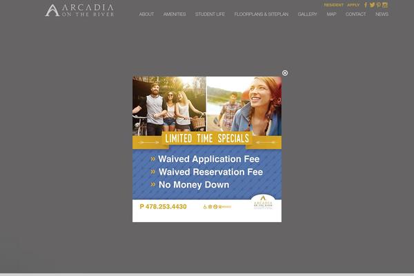 arcadiastudentliving.com site used Arcadiastudentliving