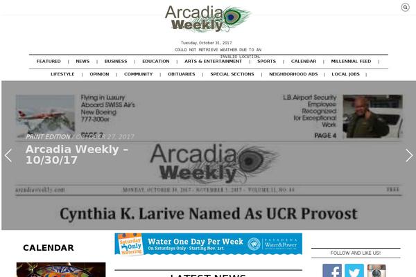 arcadiaweekly.com site used Advanced-newspaper-responsive