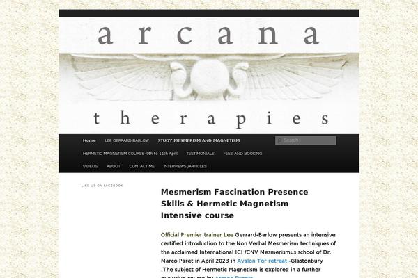 arcanatherapies.com site used Arcana