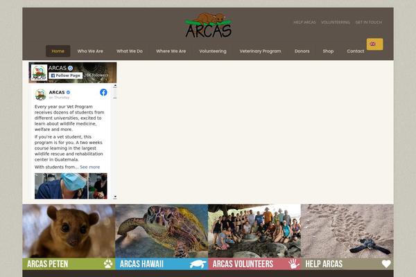 arcasguatemala.org site used Arcas