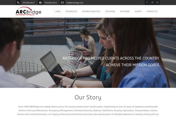arcbridge.com site used Arcbridge
