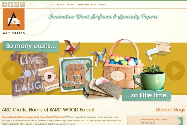arccrafts.com site used Arc_theme