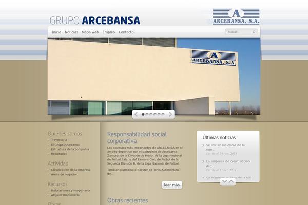 arcebansa.com site used Arcebansa