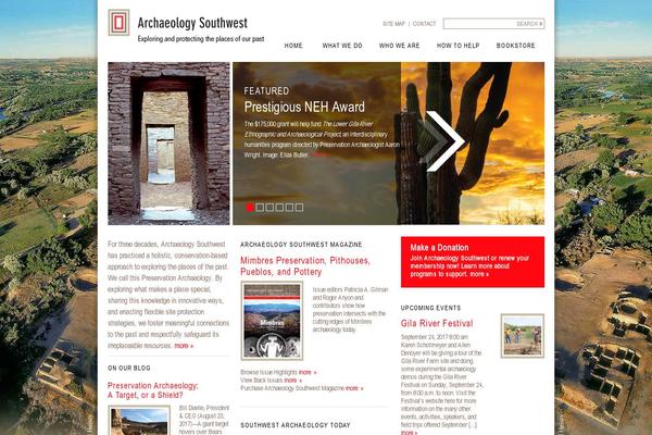 archaeologysouthwest.org site used Archsw