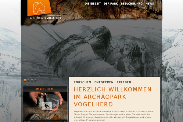 archaeopark-vogelherd.de site used Archaeopark