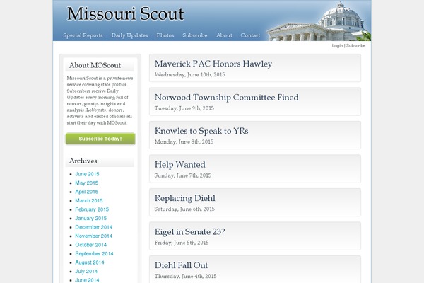 archcitychronicle.com site used Custom_moscout