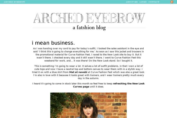 archedeyebrow.com site used Archedeyebrow