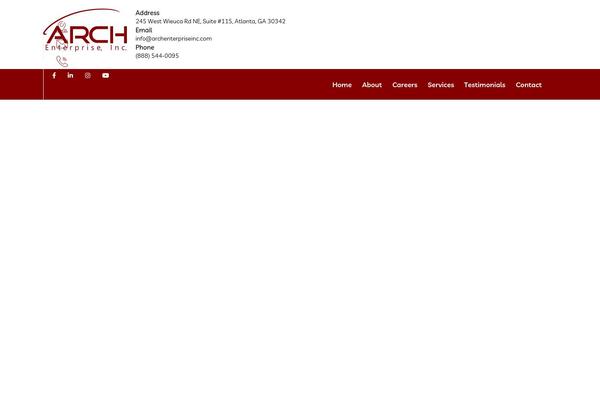 archenterpriseinc.com site used Archent