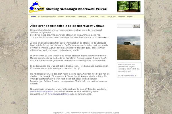 archeologie-noordwest-veluwe.nl site used Sanv3