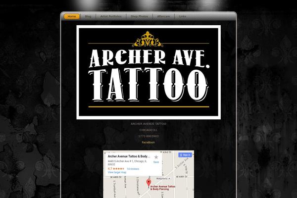 archeravenuetattoo.com site used Newtheme2