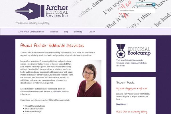 archereditorial.com site used Enterprise-pro-archer