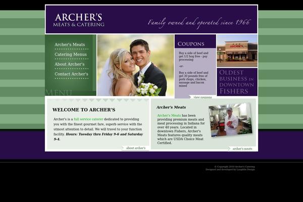 archerscatering.com site used Wp_prayer5-v1.1