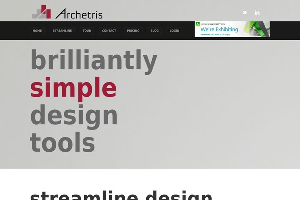 archetris.com site used Arc