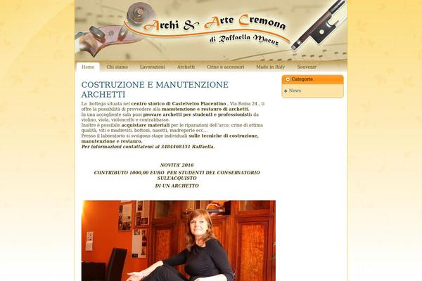 archiartecremona.com site used Macuz