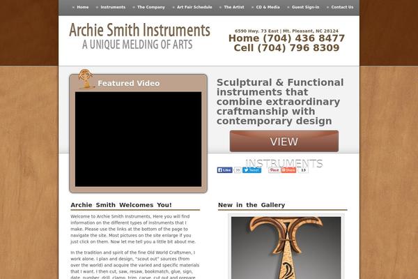 archiesmithinstruments.com site used Archiesmith