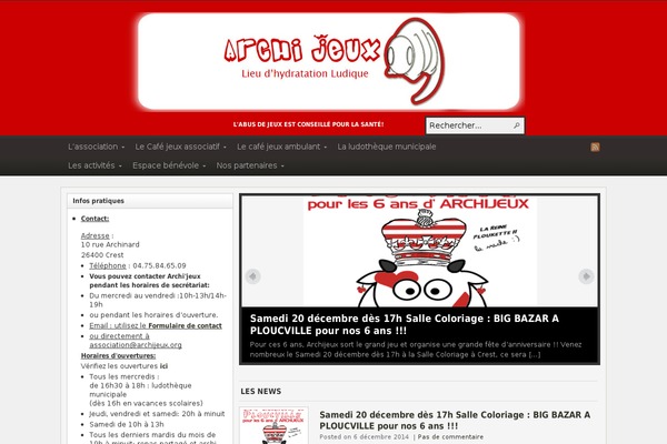 Arras2 theme site design template sample