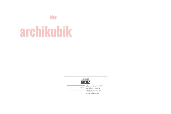 archikubik.com site used Archikubik3
