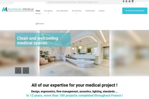 architecte-medical.com site used Structurepress-pt